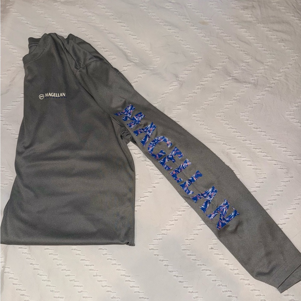 Magellan Gray Long Sleeve Shirt